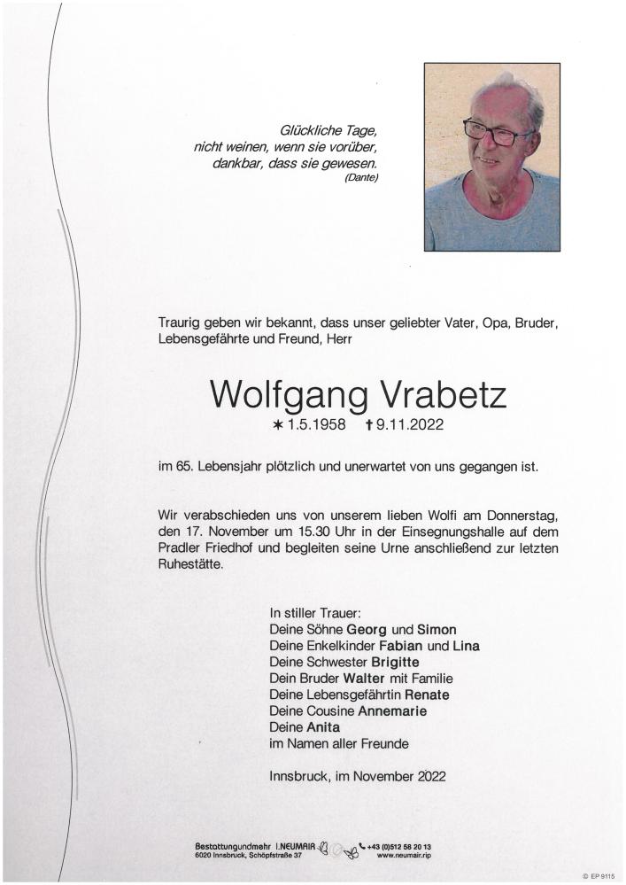Wolfgang Vrabetz